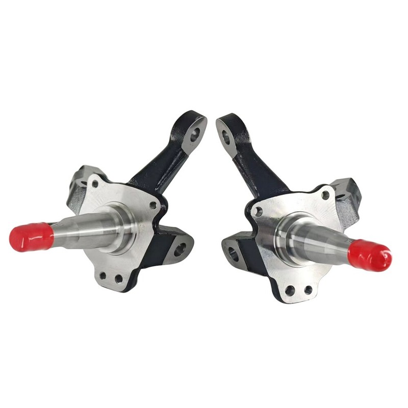 For 1974-1978 Ford Mustang II Pinto Forged Steel 1-Piece Stock Height Spindles gallery
