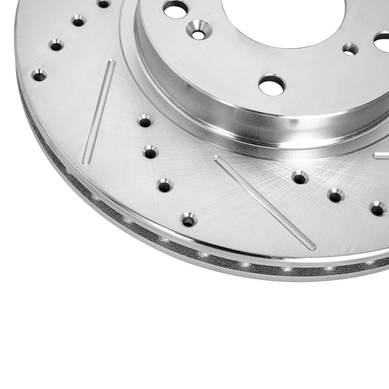 4OCS Front+Rear Disc Brake Rotor Ceramic Brake Pad For 2003-07 HONDA Accord 2.4L gallery