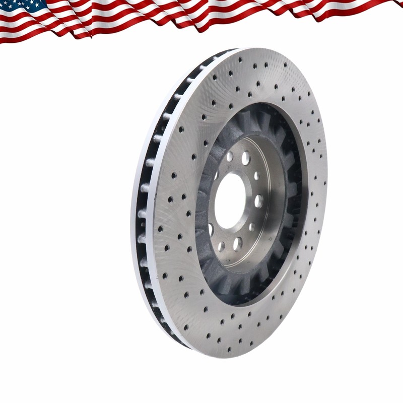 4X Heat Resist 2PC Vent Brake Rotors Fit Maserati Ghibli Quattroporte 2017-2022 gallery