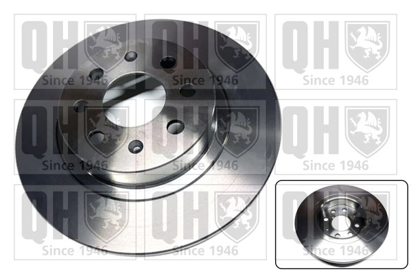 2x Brake Discs Pair Solid fits FIAT GRANDE PUNTO 199 1.9D Rear 2005 on 264mm Set gallery
