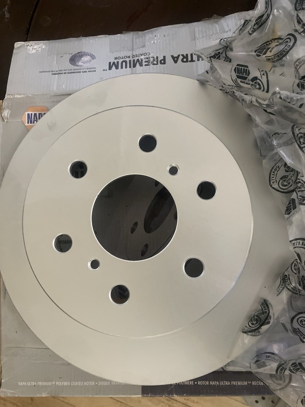 Napa Ultra Premium Coated Rotors (2boxes) gallery