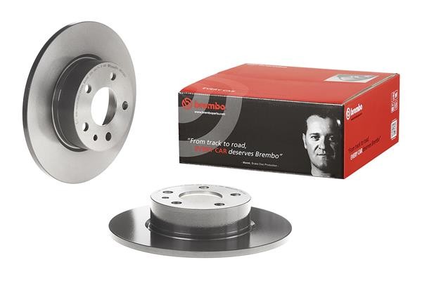 2x Brake Discs Pair Solid fits ALFA ROMEO 156 932 2.4D Rear 97 to 03 251mm Set gallery