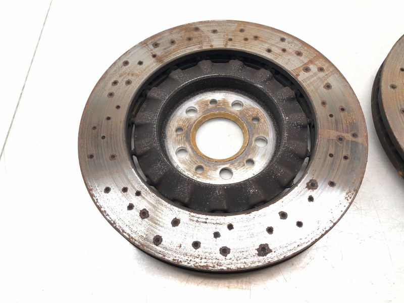 2014-2020 MASERATI GHIBLI S FRONT RWD BRAKE ROTORS SET X2 OEM. gallery