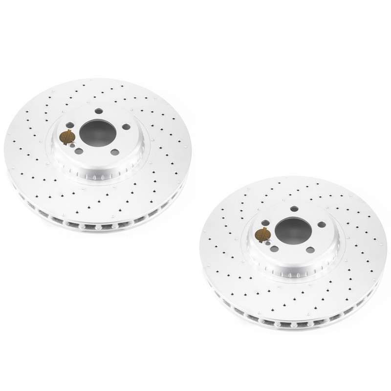 Powerstop Front 360.3mm Brake Discs Set for C43 AMG CLS450 E300 E350 E450 GLC300