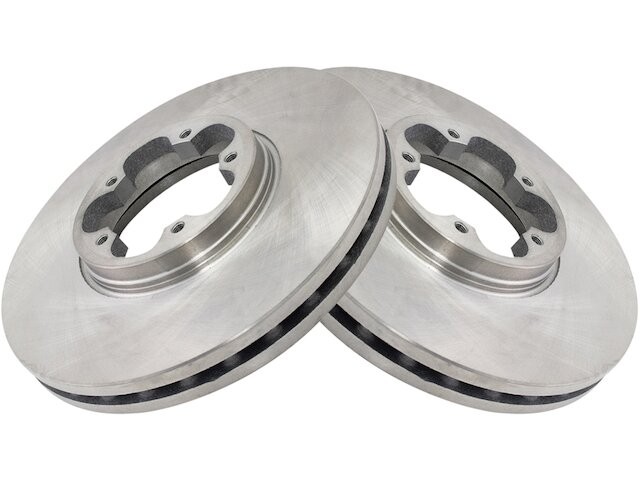 TRQ 14MM48W Front Brake Rotor Set Fits 2015-2023 Ford Transit-250