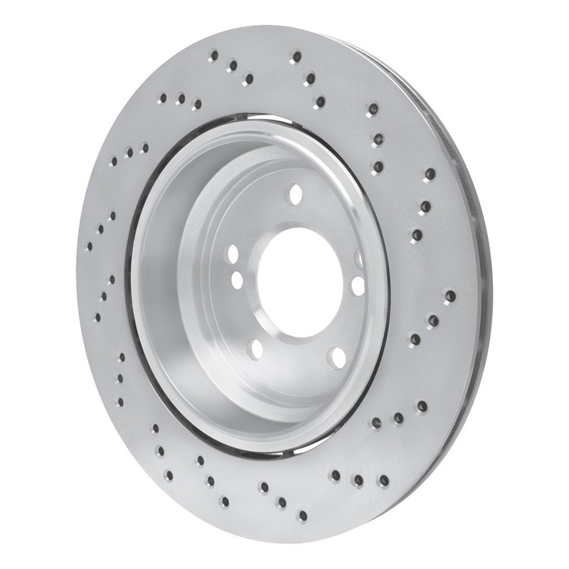 For BMW M3 2006 Brake Rotor Driver Side | Rear | Cast Iron 5 Lug Holes | Vented gallery