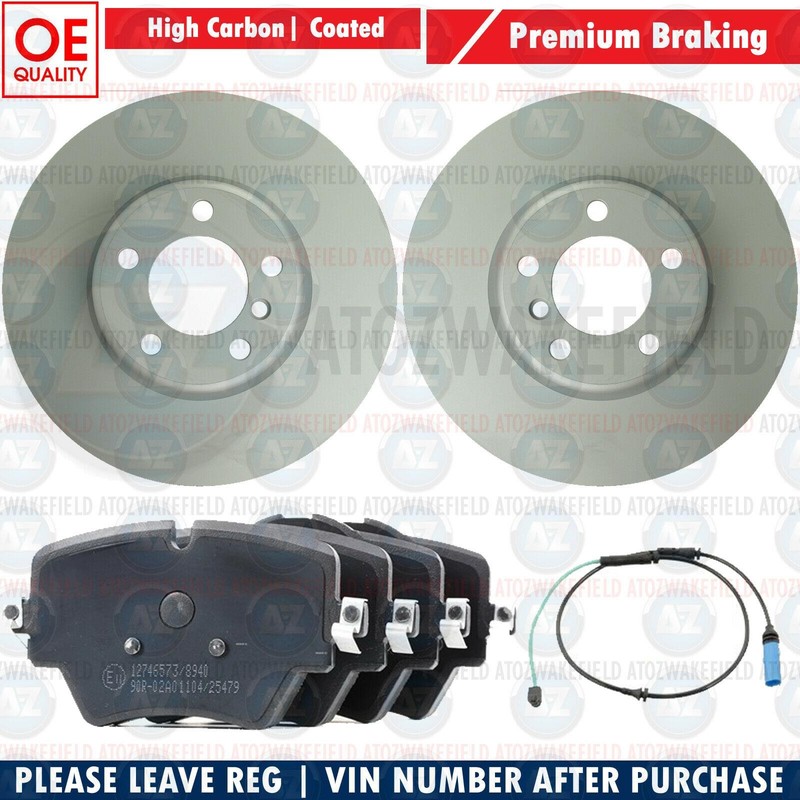 FOR BMW 5 SERIES G30 G31 518D 520 520D FRONT 330mm BRAKE DISC DISCS PADS PAD SET