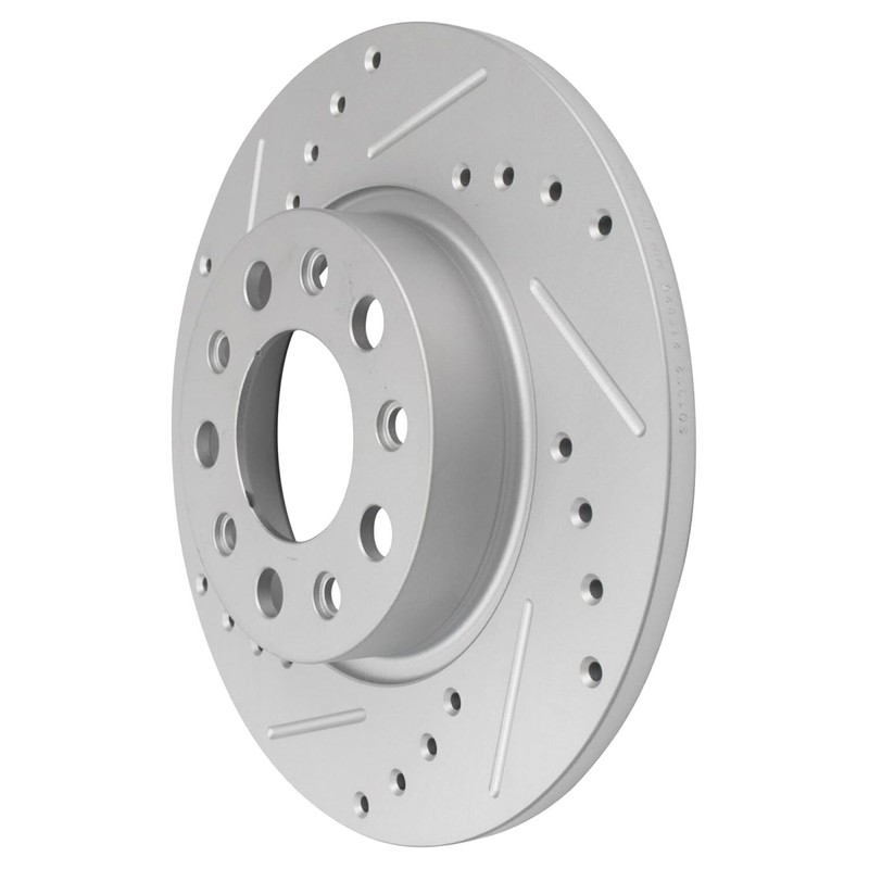 305mm Front & 278mm Rear Drilled Rotors Kit for Jeep Compass Renegade Fiat 500X gallery