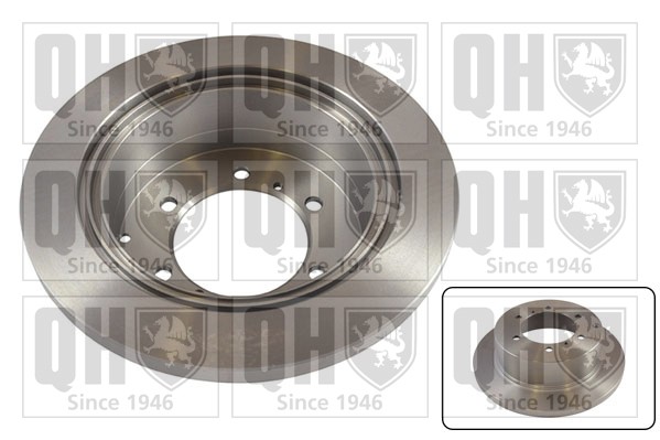 2x Brake Discs Pair Solid fits MITSUBISHI DELICA 2.8D Rear 94 to 06 4M40-T 315mm gallery