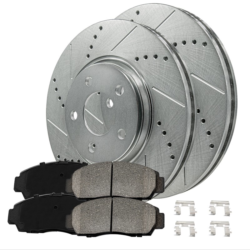 Rear Brake Kit Rotors + Ceramic Pads for Buick Regal 321mm 2011-2017