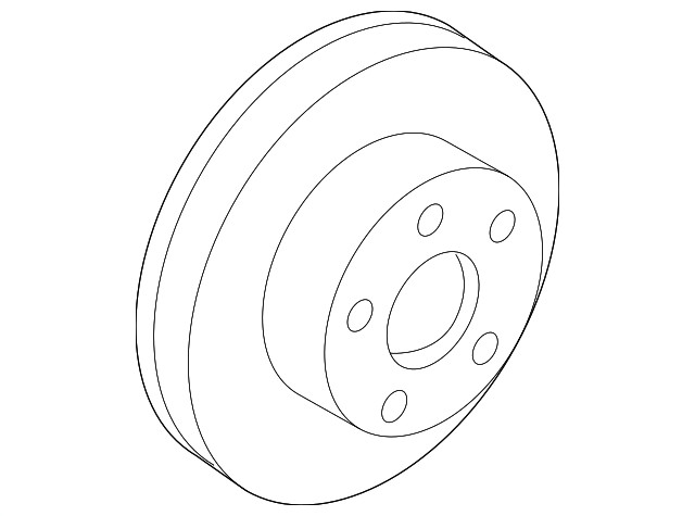 Genuine Nissan Rotor-Disc Brake Front 40206-4GA0A gallery
