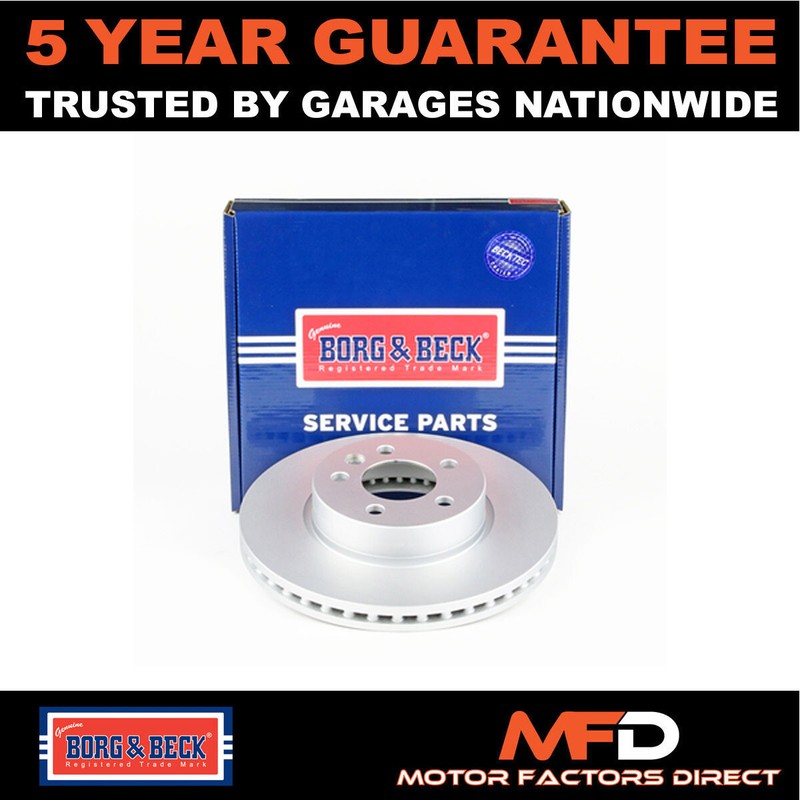 Fits VW Crafter 2016- Man TGE 2017- 2.0 TDi 1x Brake Disc Front Borg & Beck