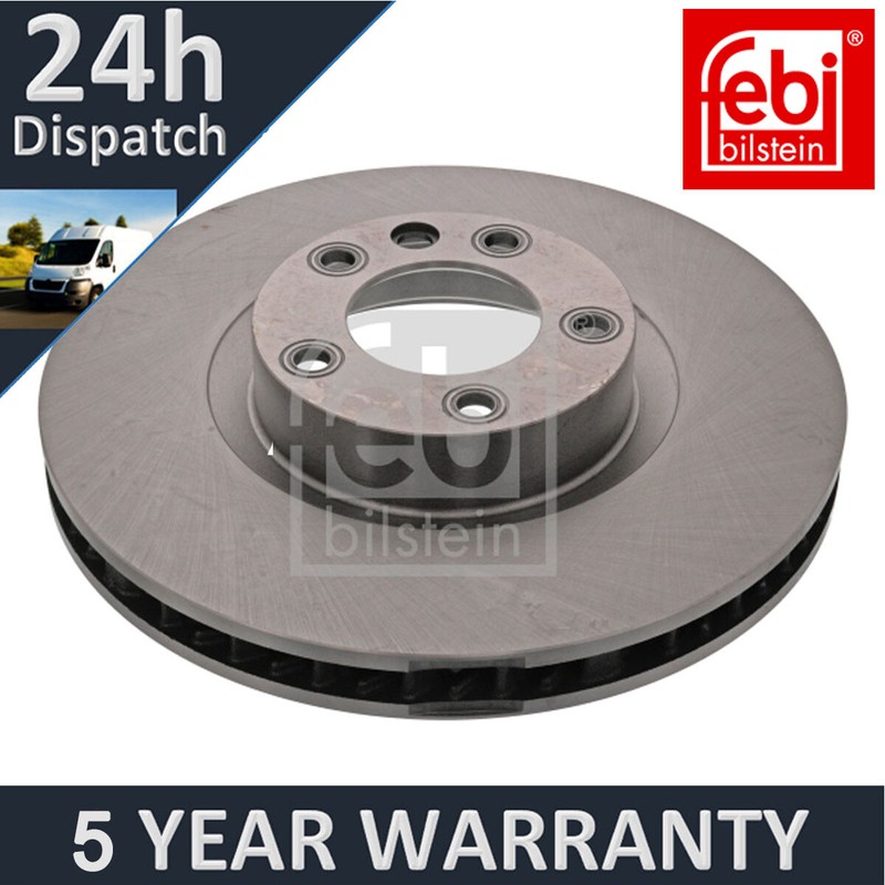 Fits VW Touareg 2010-2018 Porsche Cayenne 2010- Febi Front Left Brake Disc