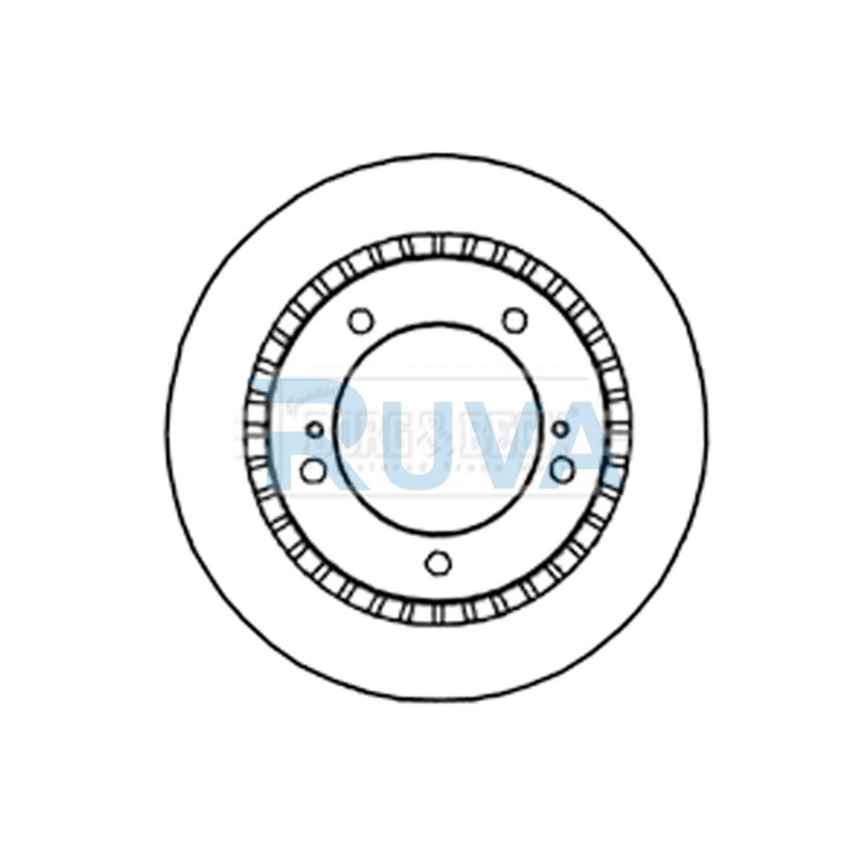 Fits Suzuki Vitara 1998-2005 1.6 2.0 Ruva Front 1x Brake Disc 5521167D01