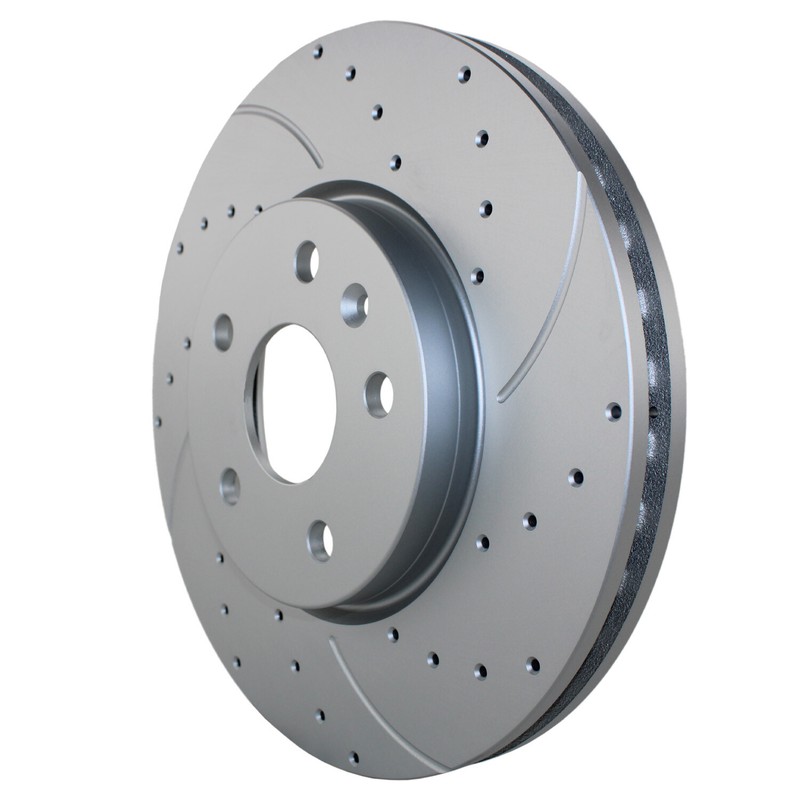 Front Brake Kit 321mm Drilled Rotors Akebono Ceramic Pad Set For Buick Chevy GMC gallery