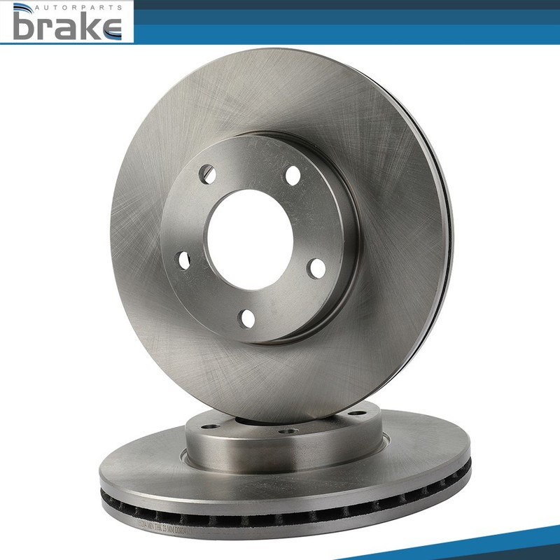 Front Brake Rotors Discs Set Pair For 2009 2010 2011-2013 Mazda 3 Sport 2.0L
