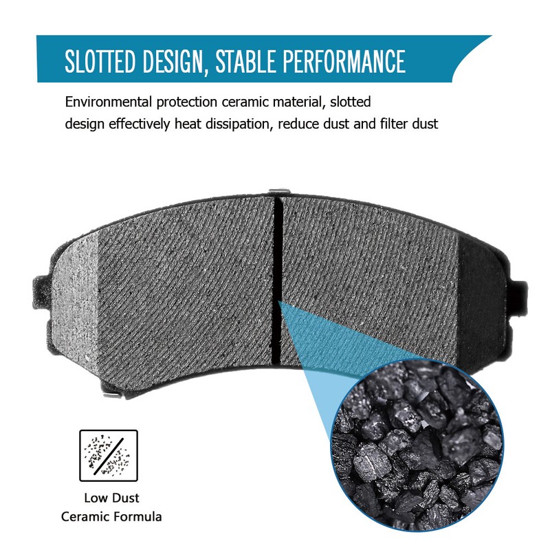 Rear Rotors Brake Pads for Dodge Grand Caravan Journey Chrysler Town & Country gallery
