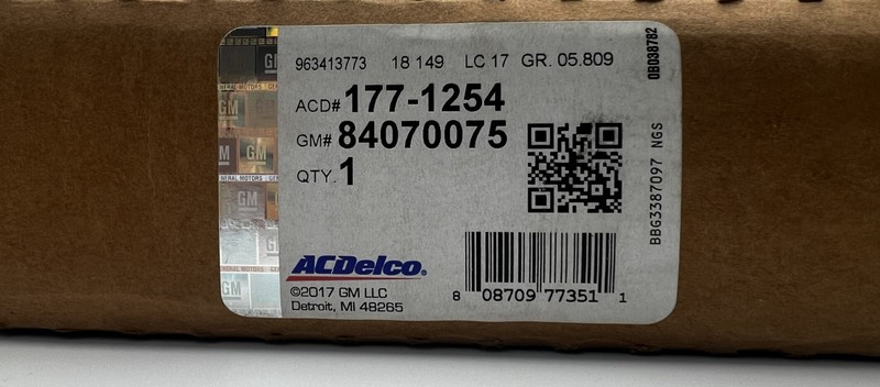 ACDelco 177-1254 Front Disc Brake Rotor GM 84070075 gallery