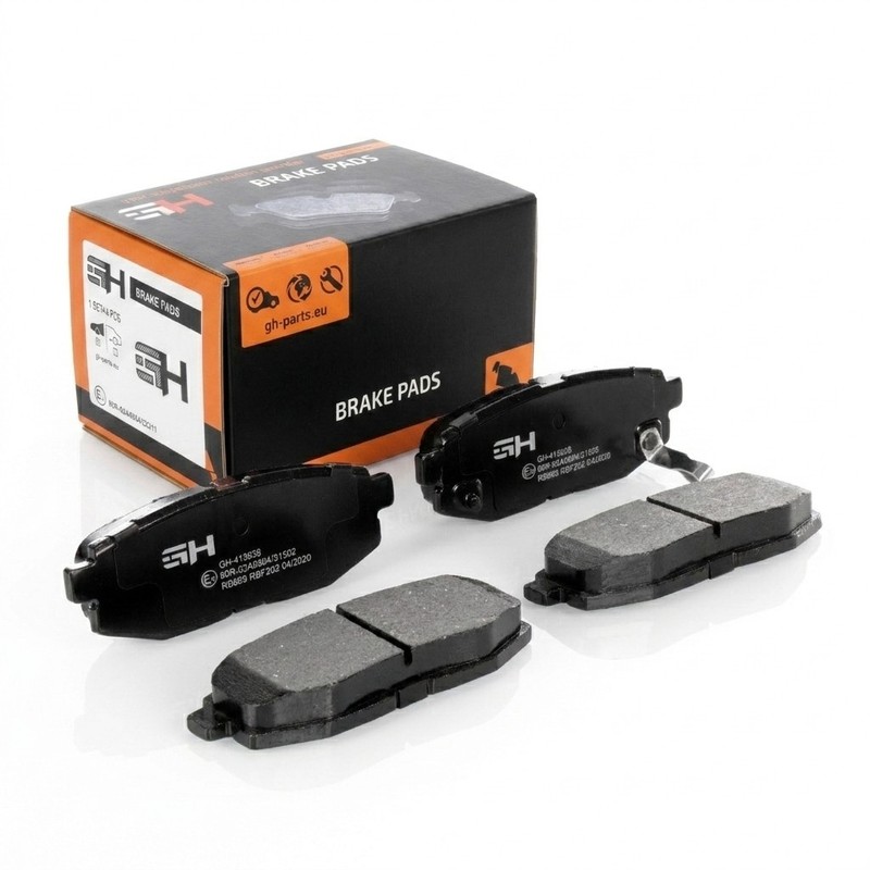 1x Rear Brake Pad Kit for Subaru TRIBECA 06-, Legacy V BM AWD 2010-