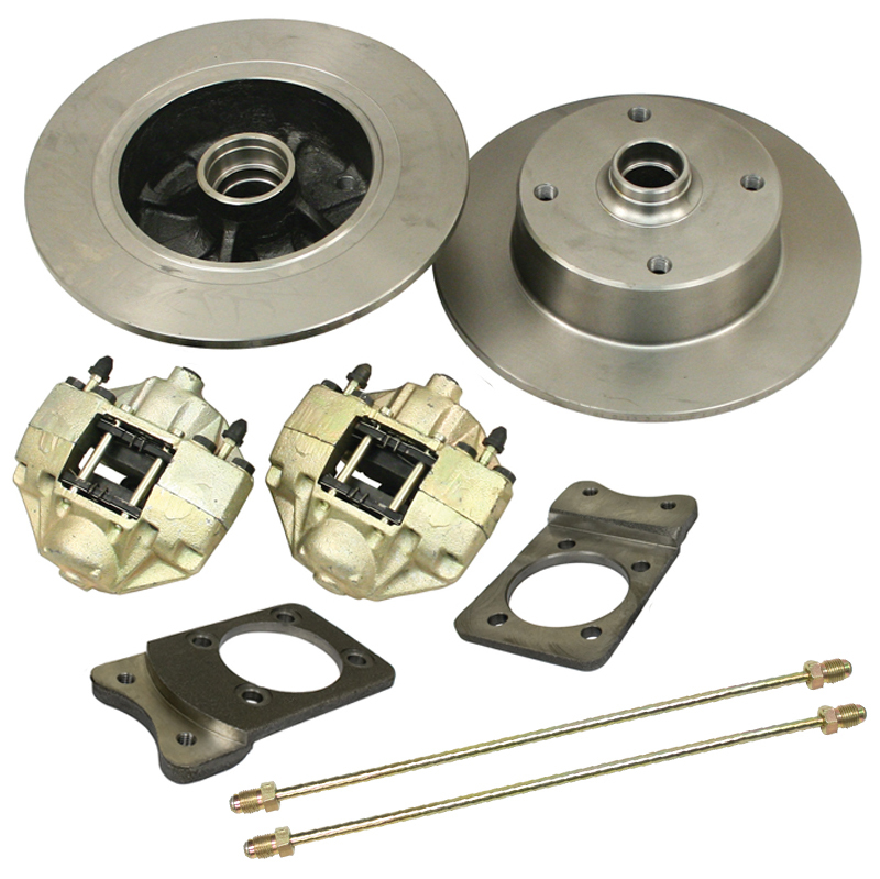 EMPI 22-2855 SUPER BEETLE 1971-79 FRONT DISC BRAKE KIT 4X130 PATTERN VW SUN BUG