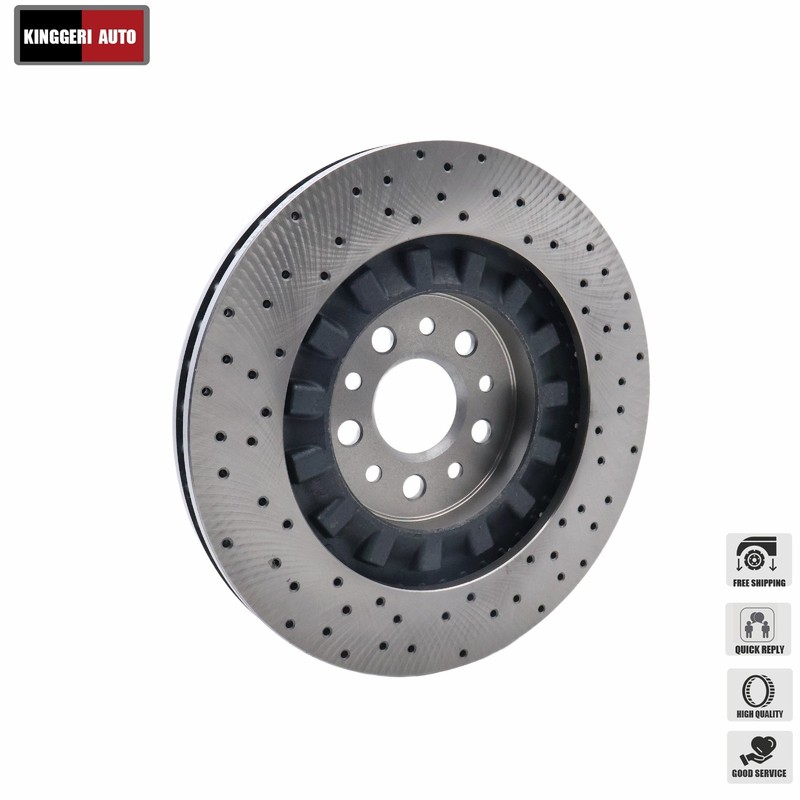 2x Front Brake Rotors 670030935 Fits Maserati Ghibli Quattroporte Brake Disc gallery