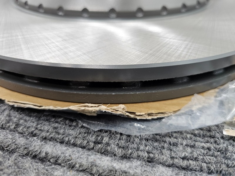 OEF3 1427-653398 Prem E Coated Disc Brake Rotor For 2018-2020 Mercedes S450 gallery