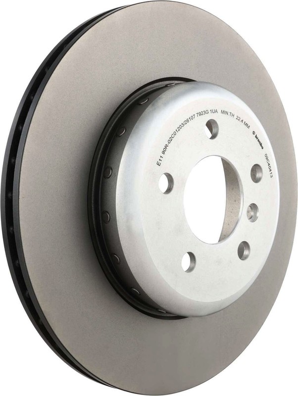 2x OEm BREMBO REAR Brake Disc Rotor Kit For BMW (VERiFy) 535i GT 550 640 650 740 gallery