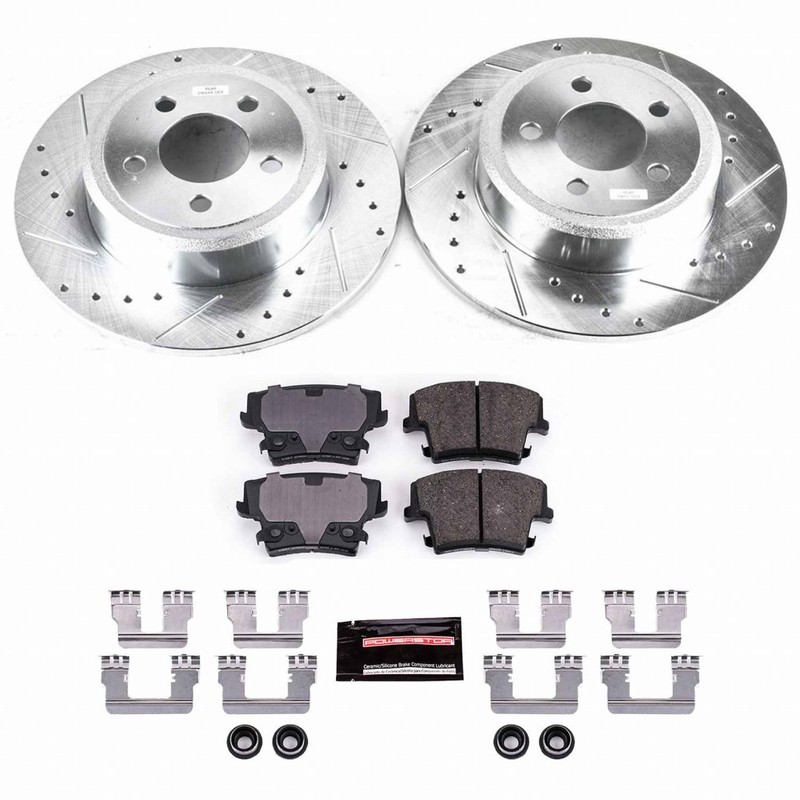 Power Stop Brake Kit For Dodge Challenger 2012-2020 Rear Z23 Evolution Sport gallery