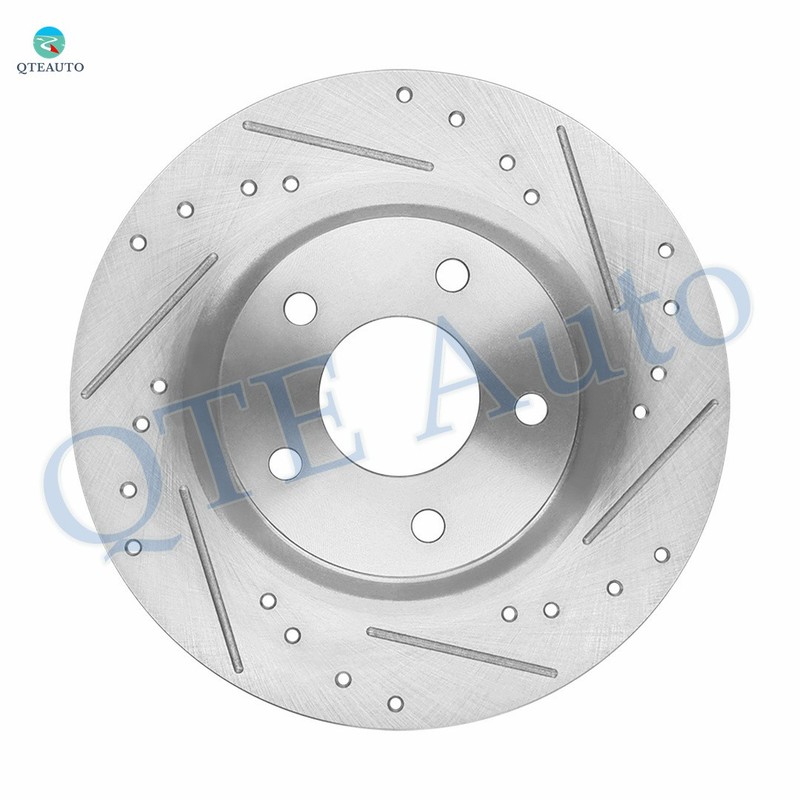Set of 4 Front 294-Rear 262 Drilled Brake Disc Rotors To 2008-2014 Dodge Avenger gallery