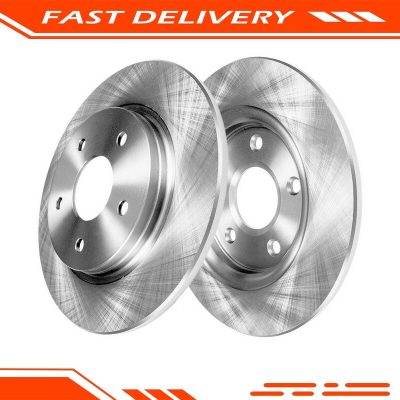 270mm Rear Drilled and Slotted Brake Rotors For Chevy Impala Brake Kits 5 Lugs