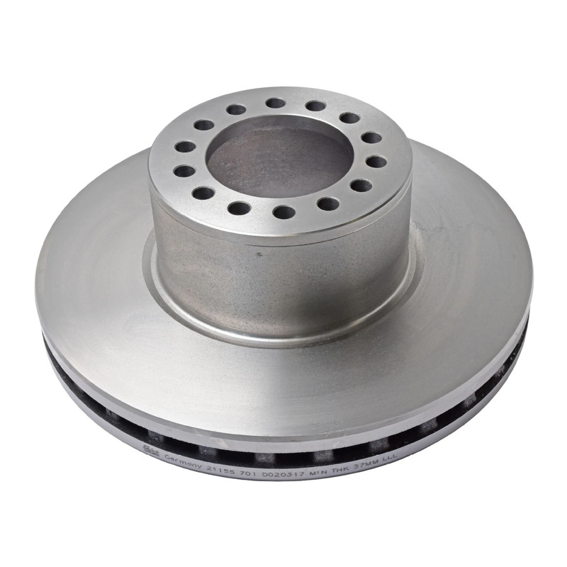 Pair of Front Brake Disc Fits Mercedes Benz Atego IIIAtego Febi 21155 gallery