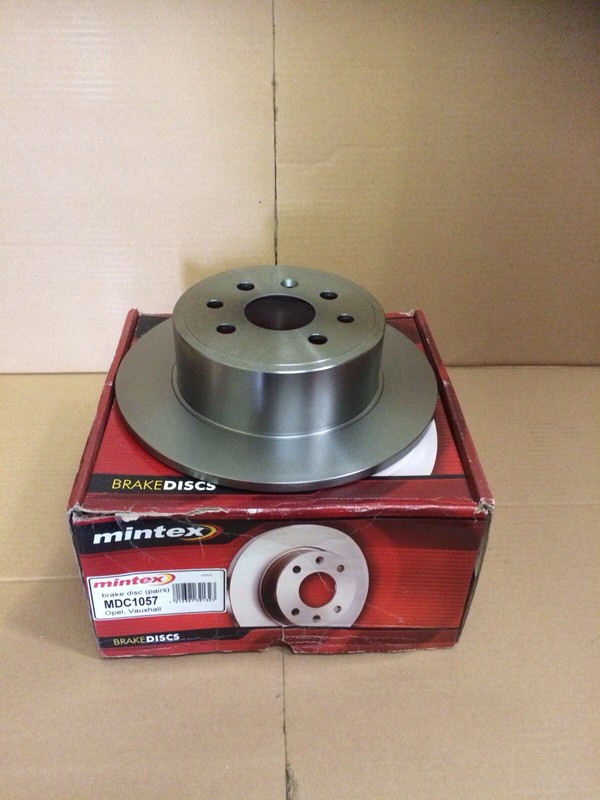 Vauhall/Opel Vectra 1995-2003 Rear Brake Discs Mintex Mdc1057