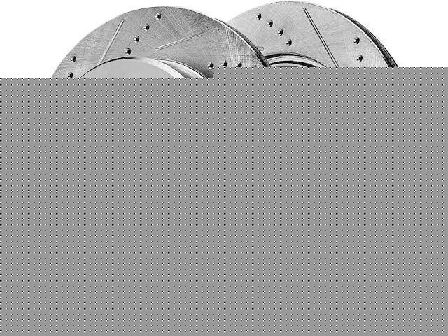 Detroit Axle 22PJ27R Front Brake Rotor Set Fits 2017-2023 Honda CRV