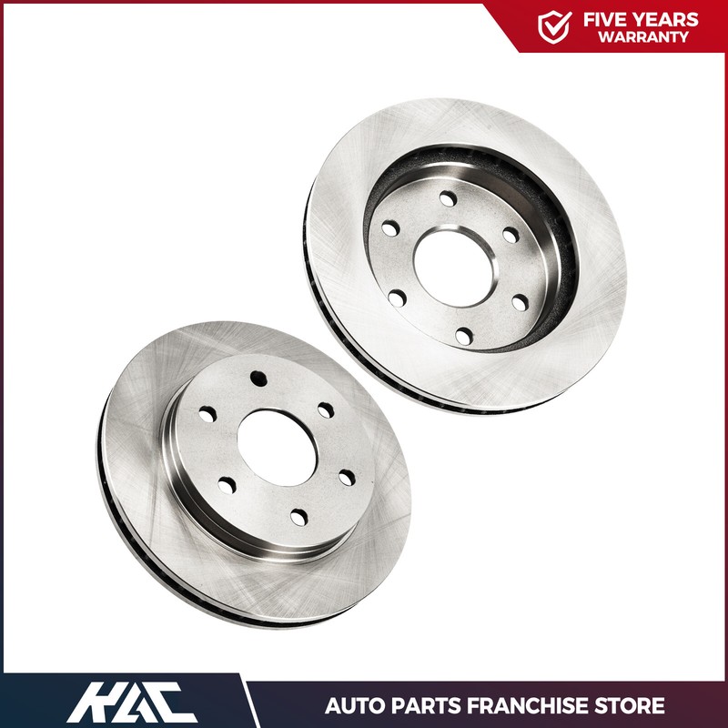 Pair 2 Front Disc Brake Rotors for Chevrolet Tahoe 2000 2001 2002-2006