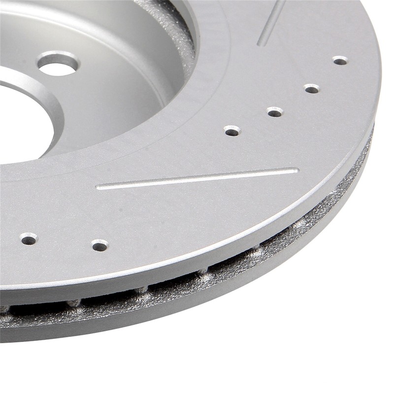 Front Brake Rotors Fits Mini Cooper 2002 2003 2004 2005-2006 Drilled & Slotted gallery