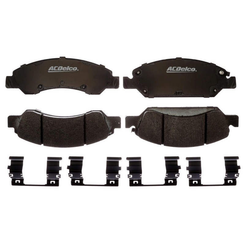 ACDelco Disc Brake Pads and Rotors Kit Front Rear For 2015-2020 Chevrolet Tahoe gallery