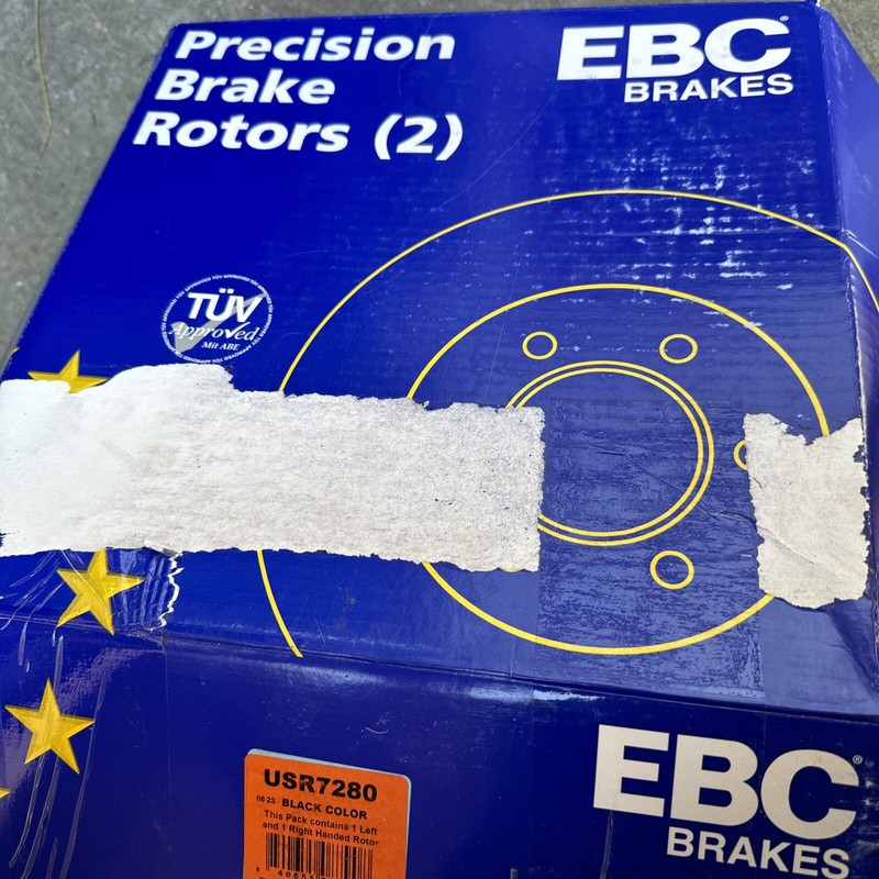 EBC USR7280 USR Slotted Rotor Sets- USR7280 gallery