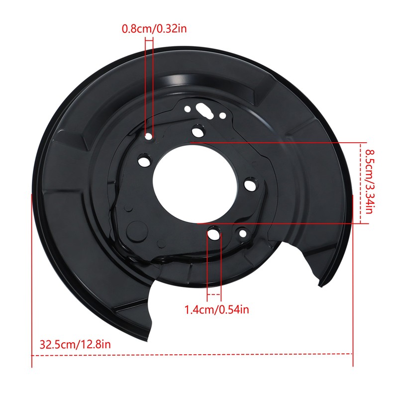 Brake Backing Plate-Dust Shield 924-373 For Toyota Highlander 2004-2009 gallery