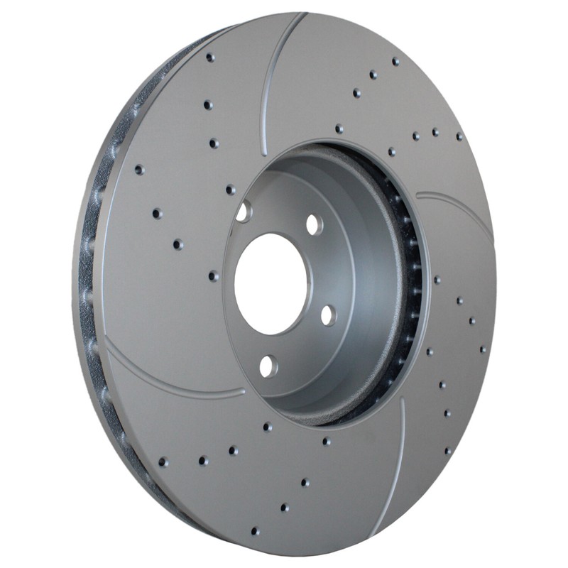 Bison Performance Front Drilled Coated 342mm Brake Disc for MB W205 C205 A205 gallery