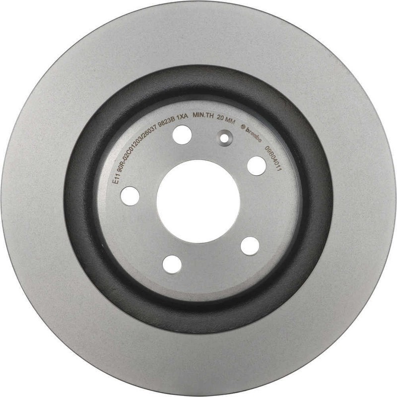Disc Brake Rotor-Premium UV Coated OE Equivalent Rotor Brembo 09.B040.11