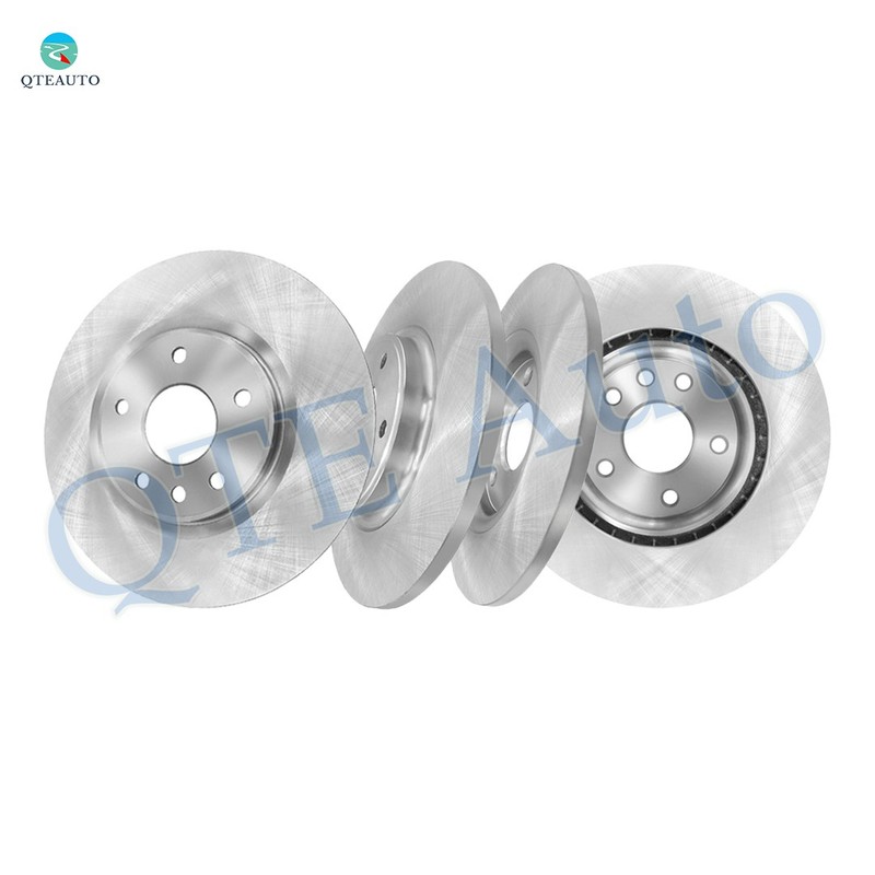 4 Front 330mm-Rear 328mm Brake Disc Rotors For 2012-2019 Dodge Grand Caravan SXT