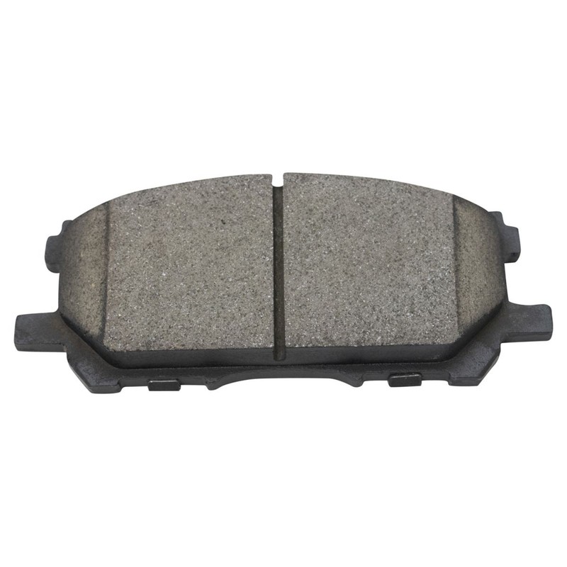 TRQ Front & Rear Ceramic Brake Pad & Performance Drilled Slotted Rotor gallery