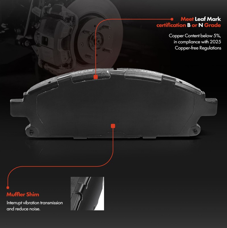 Front Drilled Brake Rotor & Ceramic Brake Pad for INFINITI QX4 Nissan Pathfinder gallery