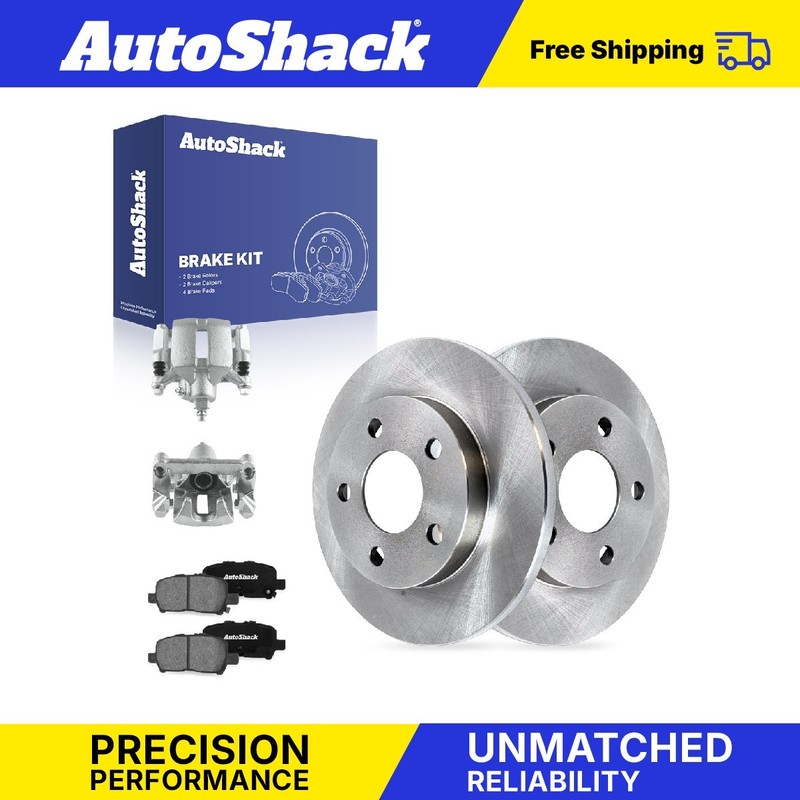Rear Brake Rotors Premium Pads Calipers for Chevrolet, Impala 2010