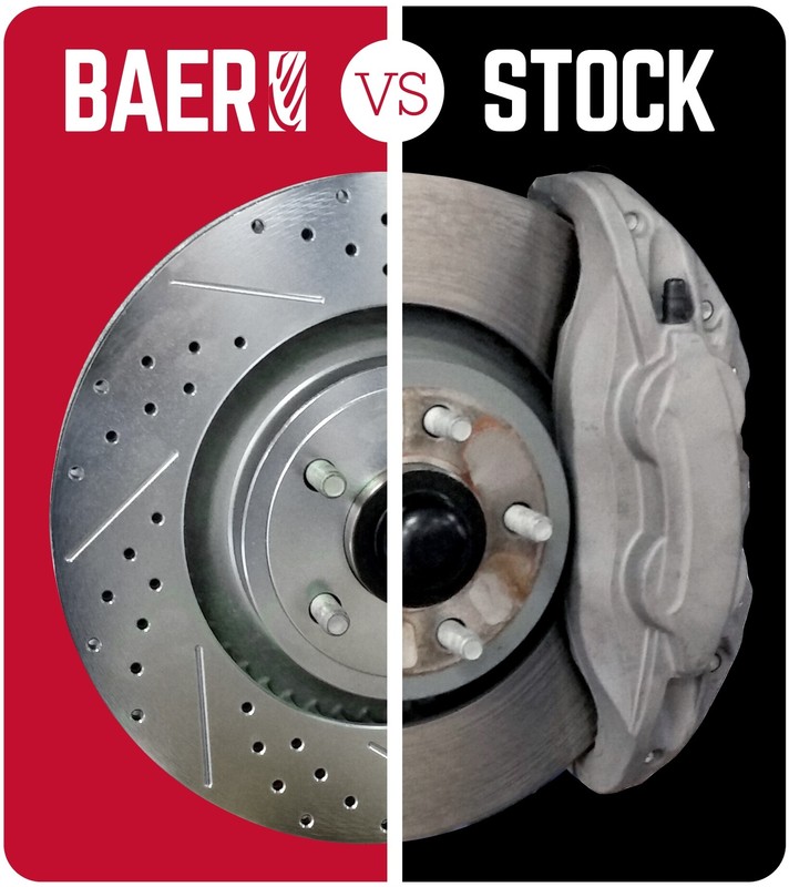 Baer Brake Systems 99169-020 12-18 Ford F-150 Disc Brake Rotor Set Rear