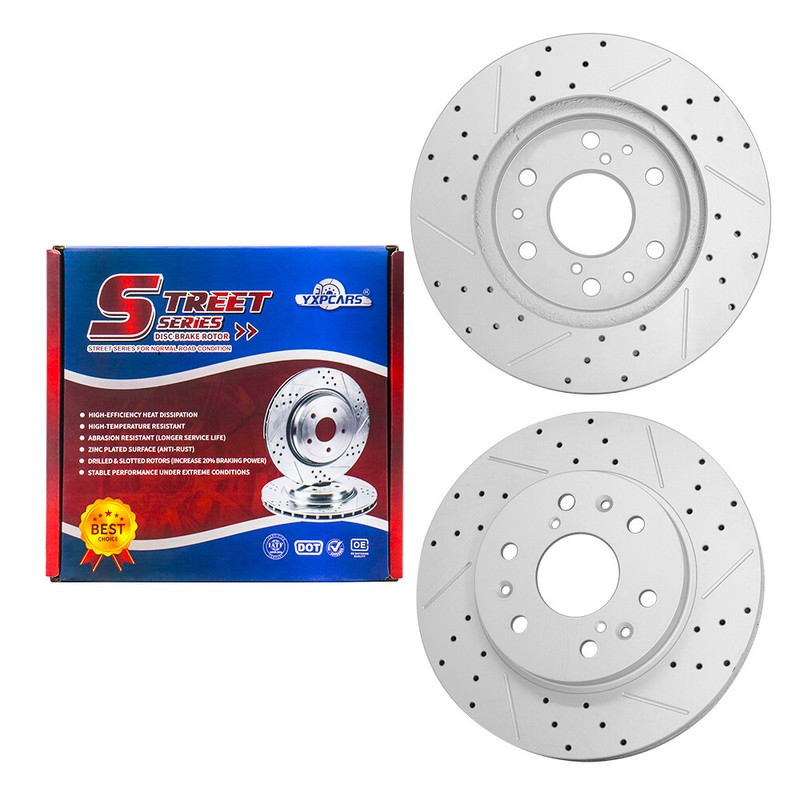 Front Disc Brake Rotors + Brake Pads For Chevy SILVERADO 1500 GMC SIERRA 1500 gallery