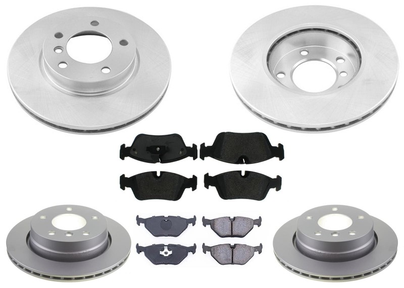 Disc Brake Rotors & Disc Brake Pads For BMW 320i 2001-2005 Built in CANADA