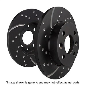 Rr Slotted Brake Rotor EBC Brake GD7230 gallery