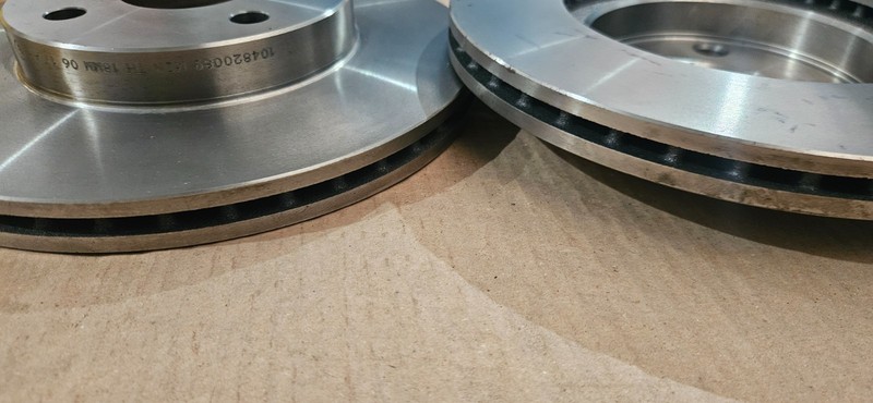 104820089 Front Brake Discs 2 Pieces Pair 255mm Diameter Vented By Eicher gallery