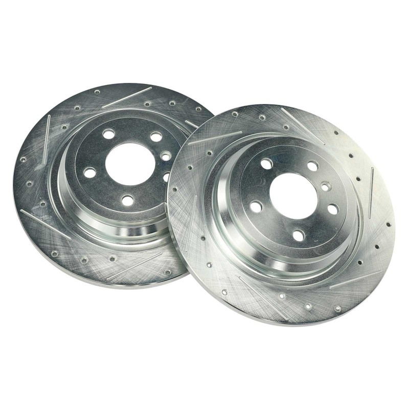 4-Wheel Set Brake Disc and Pad Kits Front & Rear for MB Mercedes ML Class GLE350 gallery